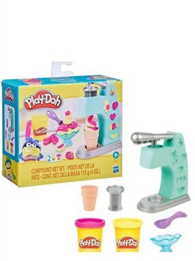 Play-Doh Mini Ice Cream Play Set For Ages 3+ Brand New in Box